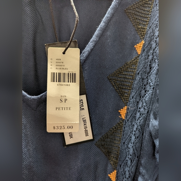 NWT Anthropologie Love Sam embroidered midi dress - Picture 9 of 10